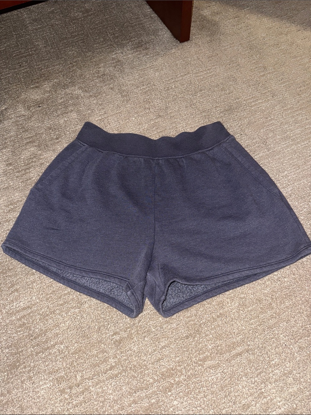 SO Navy Athletic Knit Lounge Shorts